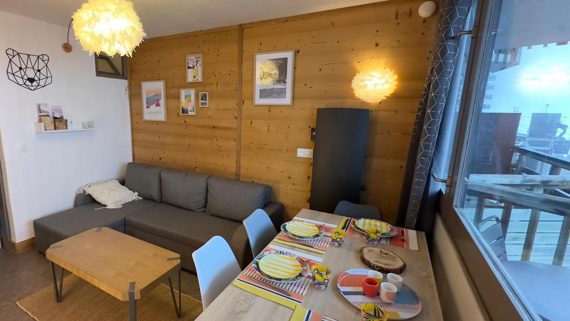 Paquebot Des Neiges - Appartement 4 Personnes - Vue Mont Blanc La Plagne