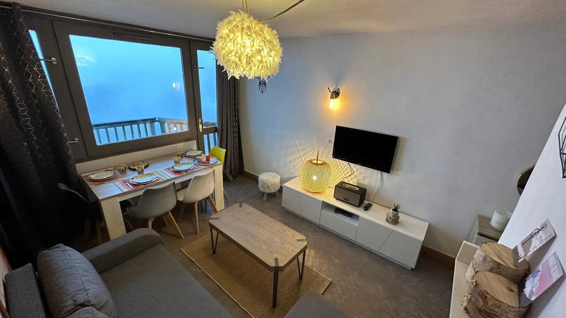 Paquebot Des Neiges - Appartement 4 Personnes - Vue Mont Blanc La Plagne